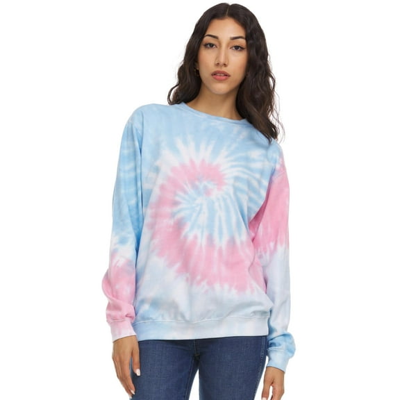 Tie Dye Fleece Sweatshirts, Pullover Hoodies & Sweaters For Men & Women Up to 5XL