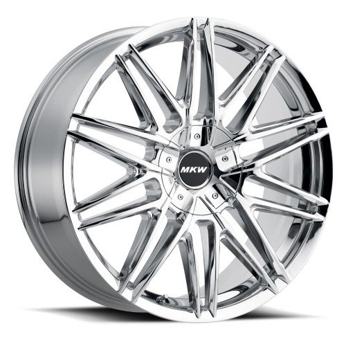 22x9 MKW M124 Chrome Wheel 5x115/5x120 (18mm)