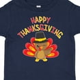 thumbnail image 4 of Inktastic Happy Thanksgiving Cute Turkey in Pilgrim Hat Boys or Girls Toddler T-Shirt, 4 of 5