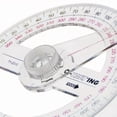 thumbnail image 5 of 360 Degree Full Circle Protractor for Geometry Math Drawing, 5 of 5
