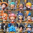 thumbnail image 2 of Figura de acción de One Piece, Luffy Zoro Ace Sabo Q, estatua Kawaii, modelo de colección, muñecas, regalos para niños, 9CMCHINA&No Box Gong Bohan LED, 2 of 2