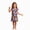 H348-Dark Purple, variant on Halloween Nightdress Toddler Girls Sleepwear Cute Cartoon Ghost Print Dresses Short Sleeve Pajamas Dress