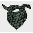 thumbnail image 3 of Bimba Black Floral Block Pure Silk Printed Head Bandanas Summer Neck Wrap Scarf 40 x 40 Inches, 3 of 6