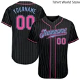 thumbnail image 2 of Camiseta de béisbol personalizada vintage de Miami negra con estampado 3D para hombres y mujeres, camisetas deportivas unisex, 2 of 5