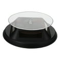 thumbnail image 3 of 360°Solar Powered Rotating Display Stand Solar Show Case Turn Table for Shop, 3 of 9