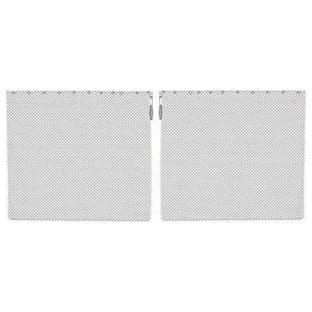 , C-6822, in. x 22 in. Fireplace Screen, Rod Kit Not Included