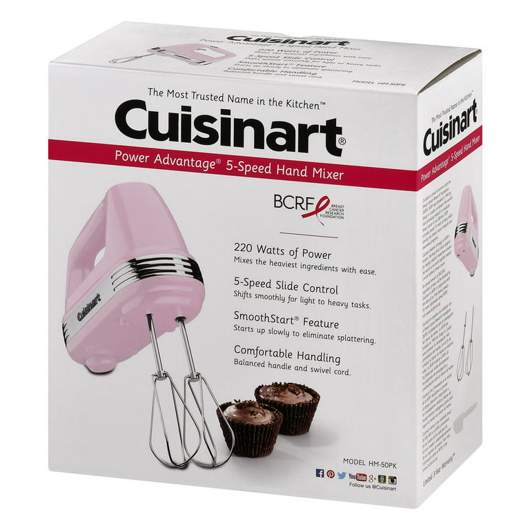 Cuisinart® - Power Advantage® 5 Speed Hand Mixer / White