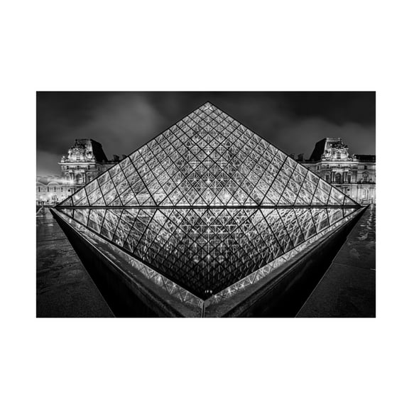 Trademark Fine Art Kobi Benmoshe Luovre Paris Canvas Wall Art