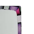 thumbnail image 2 of Ambesonne Abstract Fitted Sheet, Knot Pattern Yarns, Twin Size, Grey Purple Pink, 2 of 2