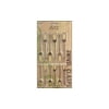 Idea-Ology Swivel Clasp with Chain 12pk-Antique Finish Nickel, Brass and Copper