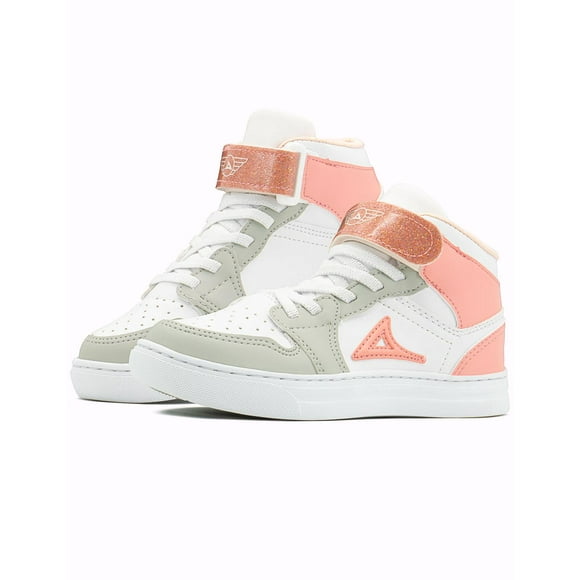 Tenis Pirma Estilo Urbano Para Niña Antiderrapante 15-21 blanco 15