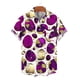 thumbnail image 3 of Ceisia Easter Graphic Print Shirt Men's Relaxed Fit Short Sleeve Button-Down Casual Top with Pocket White XXL Gifts, 3 of 4