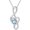 03-March-Aquamarine, variant on JKR Birthstone Music Note Necklace 925 Sterling Silver Musical Fine Jewelry for Women Music Lovers Student Teacher Birthday Gifts