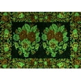 thumbnail image 1 of Ahgly Company Indoor Rectangle Medallion Green French Area Rugs, 6' x 9', 1 of 4