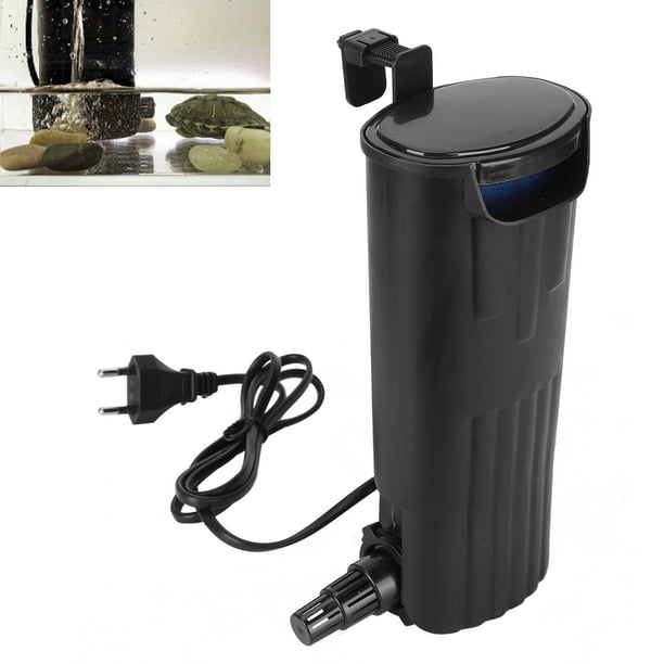 Filtros de Cascada de Tortuga, Bomba de Filtro de Tanque de Tortuga práctica estable Portátil Pequeño Tamaña Conveniente para Peces de Tortuga para Acuario para Hogar