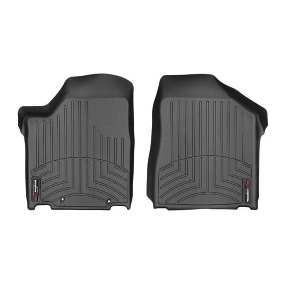 WeatherTech Custom Fit FloorLiners compatible with 2003-2007 Nissan Murano - 1st Row (Driver & Passenger), Black