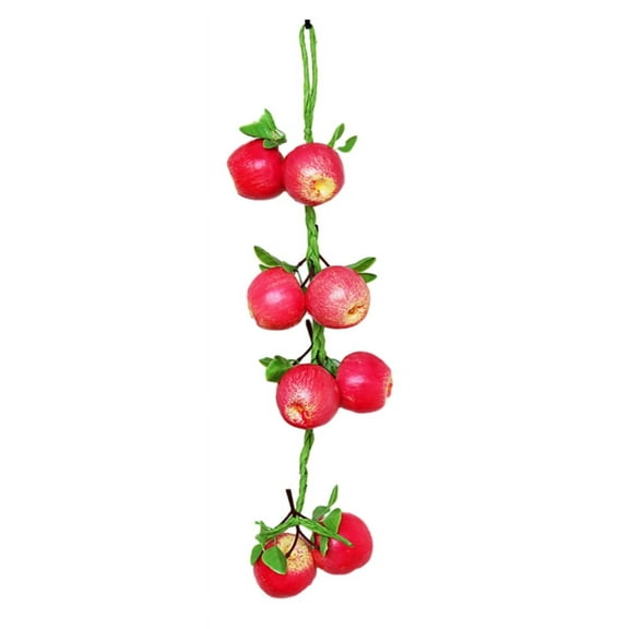 ZPAQI Artificial Vegetable Fruit String Vine for Home Wedding Garden Decoration