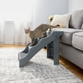 thumbnail image 3 of Frisco Foldable Nonslip Cat & Dog Stairs, Charcoal, 3 of 5