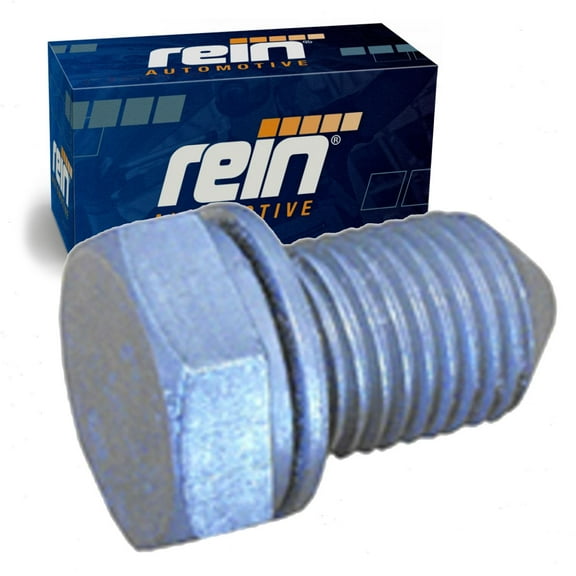 Rein Oil Drain Plug compatible with Volkswagen Jetta 1.4L 1.8L 1.9L 2.0L 2.5L 2.8L L4 L5 V6 1999-2015