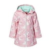 Pink Platinum Baby Girl & Toddler Girl Unicorn Raincoat Jacket