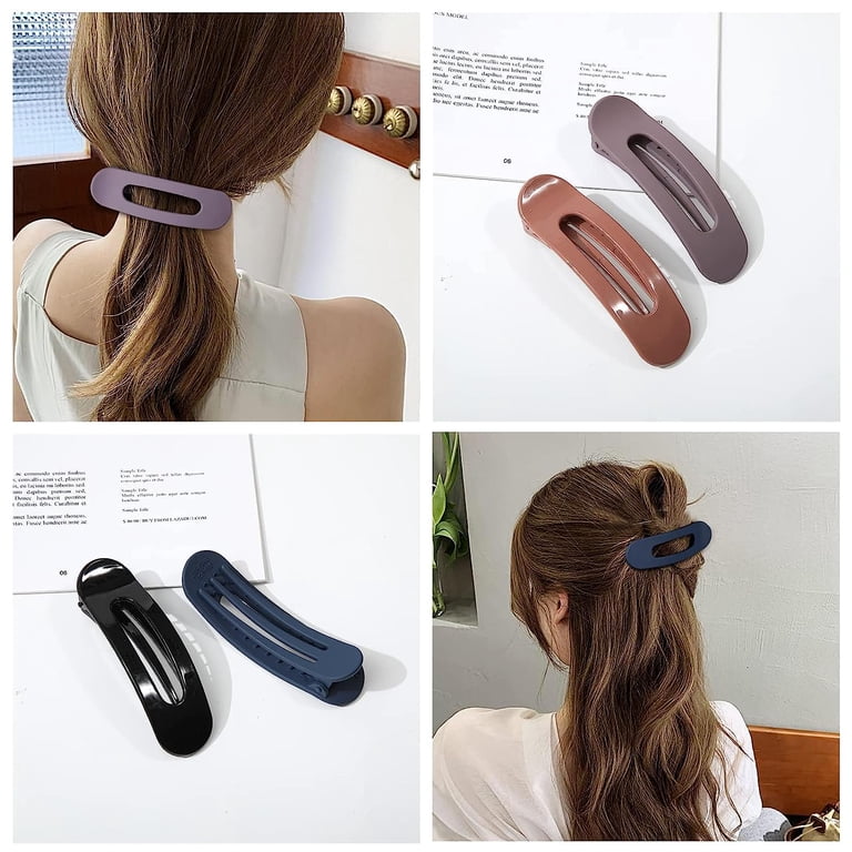 AWAYTR 6 Pcs Alligator Hair Claw Clips, Durable Plastic  display picture 3