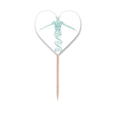 thumbnail image 1 of Human Molecular Combination Helix Toothpick Flags Heart Lable Cupcake Picks, 1 of 3