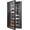 Black, variant on GYA Knife Display Case with Lockable Clear Acrylic Door, Wall Mount Wooden Knife Display Stand, Pocket Knife Display Cases for Storage, Collection, Holds up to 7 Knifes (Black)