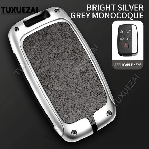 Zinc alloy+leather Car Key Cover Case Shell For Jaguar B buttons key case Case Velar Discovery 4 XJL XE XF XJ C-X16 Parts