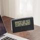 thumbnail image 5 of meteorológica, despertadores , multifuncional, de operar, indicador de fecha, despertador digital LED, de dormitorio Negro Colco Reloj digital, 5 of 8