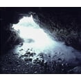 thumbnail image 2 of Talbot Frank, Christopher 30x26 White Modern Wood Framed Museum Art Print Titled - USA, Hawaii A sea cave, 2 of 4
