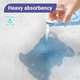 Heavy Absorbency Bed Pads, 34"X36" (4 Pack), Washable and Reusable
