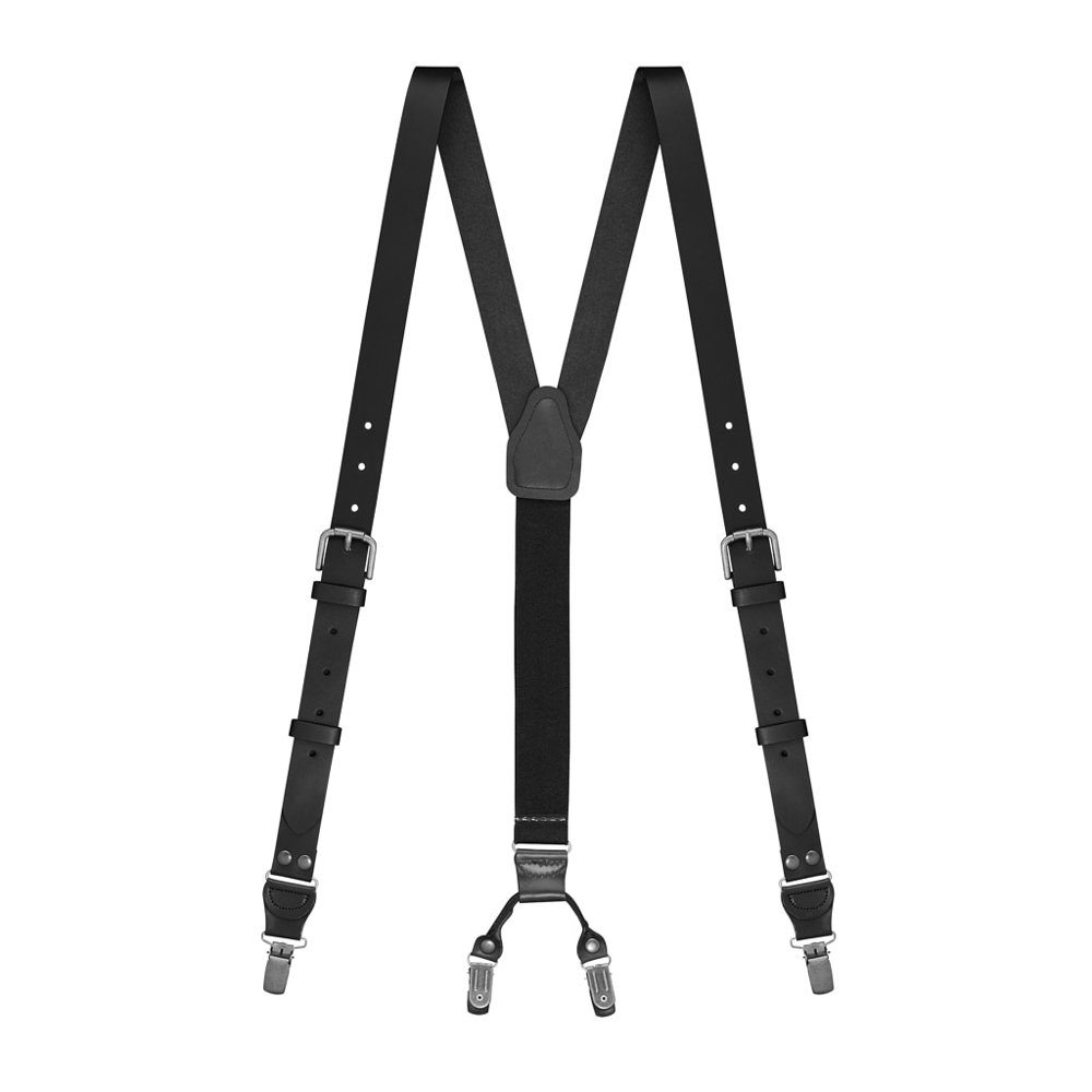 SuspenderStore Suspender Store 42 IN Buckle Strap 1 Inch Wide Leather