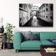 thumbnail image 2 of Cuadro Canva Pixtreats Tipo Galería Venecia Blanco y Negro 50X75 cm, 2 of 4