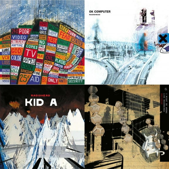Ok Computer (2LP/180G) & Kid A (2LP/180G) & I Might Be Wrong & Hail To The Thief (2LP/45 RPM/180G)
