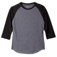 thumbnail image 1 of Soffe T-Shirt de Baseball Chiné pour Femmes - 3050V, 1 of 1