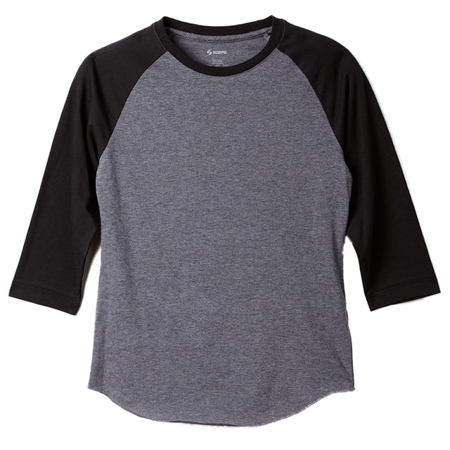 Soffe T-Shirt de Baseball Chiné pour Femmes - 3050V