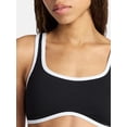 thumbnail image 4 of No Boundaries Seamless Scoop Neck Bralette & Boyshort Set, 2-Piece, Women's XS-XXXL, 4 of 5