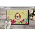 thumbnail image 2 of Carolines Treasures BB6087JMAT 24 x 36 in. Easter Eggs Shih Tzu Red White Indoor or Outdoor Mat, 2 of 4