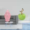 thumbnail image 2 of Jarrón de con tapa, ideal para arreglos florales y decoración de fiestas. Incluye una figura decorativa de cerámica para el hogar, cafetería, 2 of 8