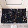 thumbnail image 3 of Quick-Dry Black Bath Mat by Color&Geometry - 17x30 Absorbent Non-Slip - Door Mat for Your Bathroom Shower or Vanity, 3 of 6