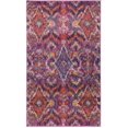 thumbnail image 2 of SAFAVIEH Madison Patton Geometric Area Rug, Fuchsia/Multi, 3' x 5', 2 of 6
