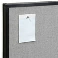 thumbnail image 4 of Global Industrial 36-1/4"W x 72"H Office Partition Panel, Gray, 4 of 5