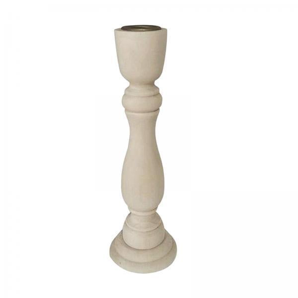 Candebros Rústicos perfecl 2x Candelabros de pilar para Boda Iglesia Hogar