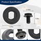 thumbnail image 3 of 61004800 Steel Outer Clamp Washer,with 648697-00 Circular Saw Blade Bolt Blade Bolt,for Cutting Mac, 3 of 5