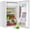 White, variant on Bingirl 3.2 Cu.Ft Mini Fridge with Freezer, 91L Energy-Efficient Single-Door Sliver Mini Fridge
