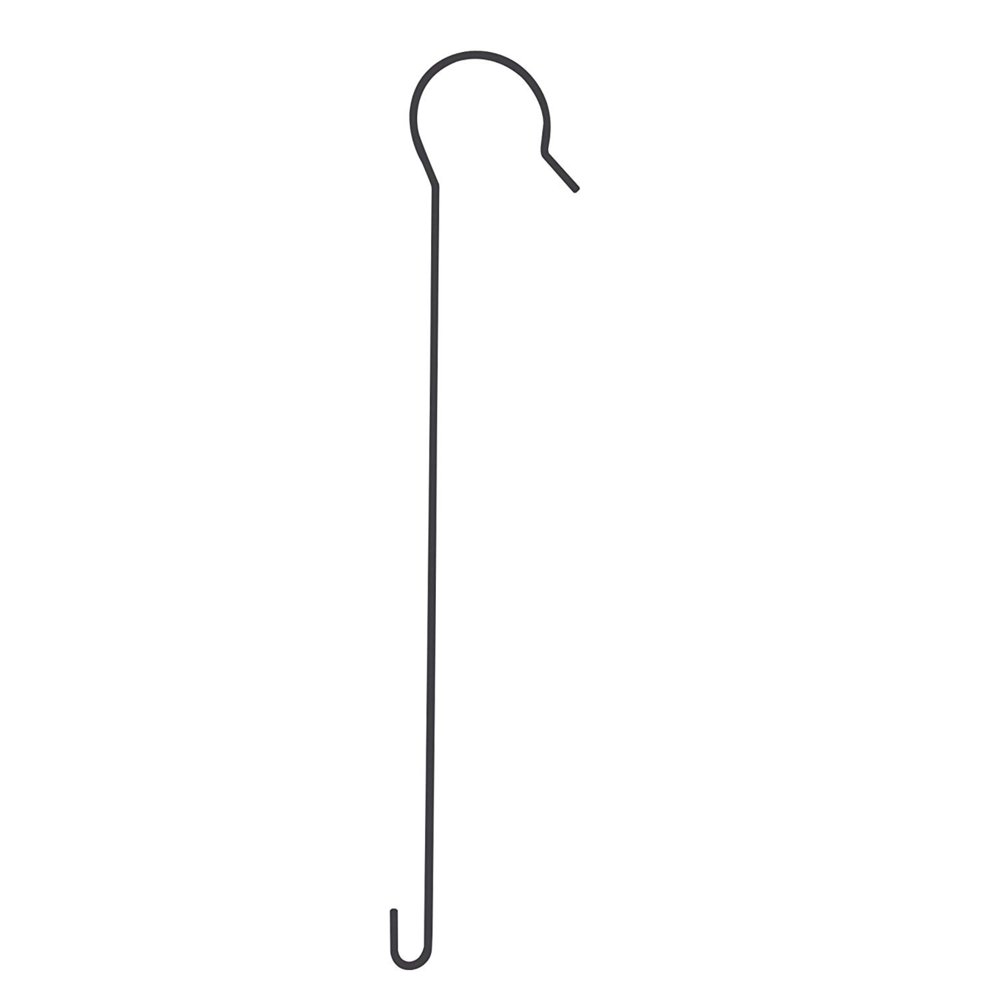 89017 Tree Branch Hook, Black, 36Inch, Panacea Tree Hook Black 36in Hang bird feeder, hanging