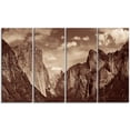 thumbnail image 2 of Rochers et Forêt en Noir et Blanc - Impression sur Toile Paysage, 2 of 3