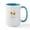 White/Blue Inside, variant on CafePress - Easter Chick Dixie Mug - 15 oz Ceramic Large White Novelty Mug
