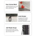 thumbnail image 4 of For  Netting for Patio Canopy Umbrella Screen Netting for Porch Patio and Outdoor Living Spaces 4-Panel Patio Screen Walls with Zipper, 4 of 7
