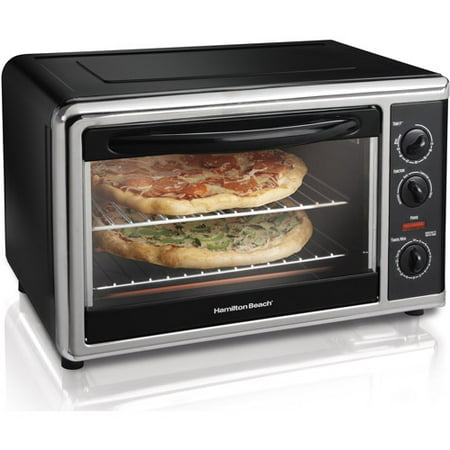 Hamilton Beach Large Capacity Counter Chrome Top Oven | Model#